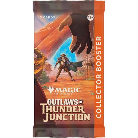 magic: the gathering outlaws of thunder junction collector booster box|outlaws of thunder junction codes.